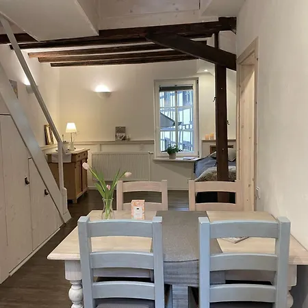 Apartes Altstadt-appartement Mit Spitzboden באד קראוצנבאך